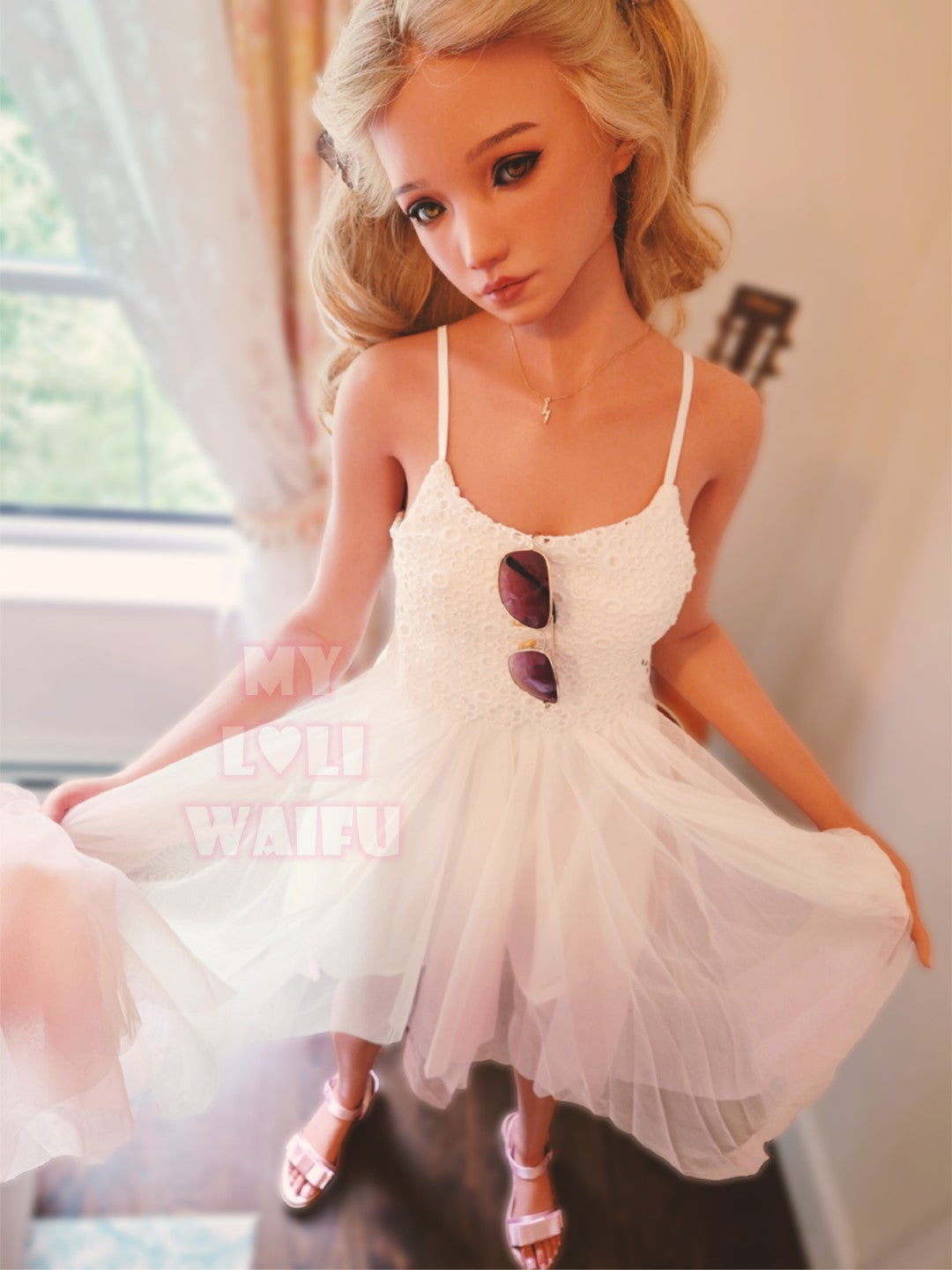 Tina muñeca sexual (My Loli Waifu 148 cm B-CUP #75 Silicona)