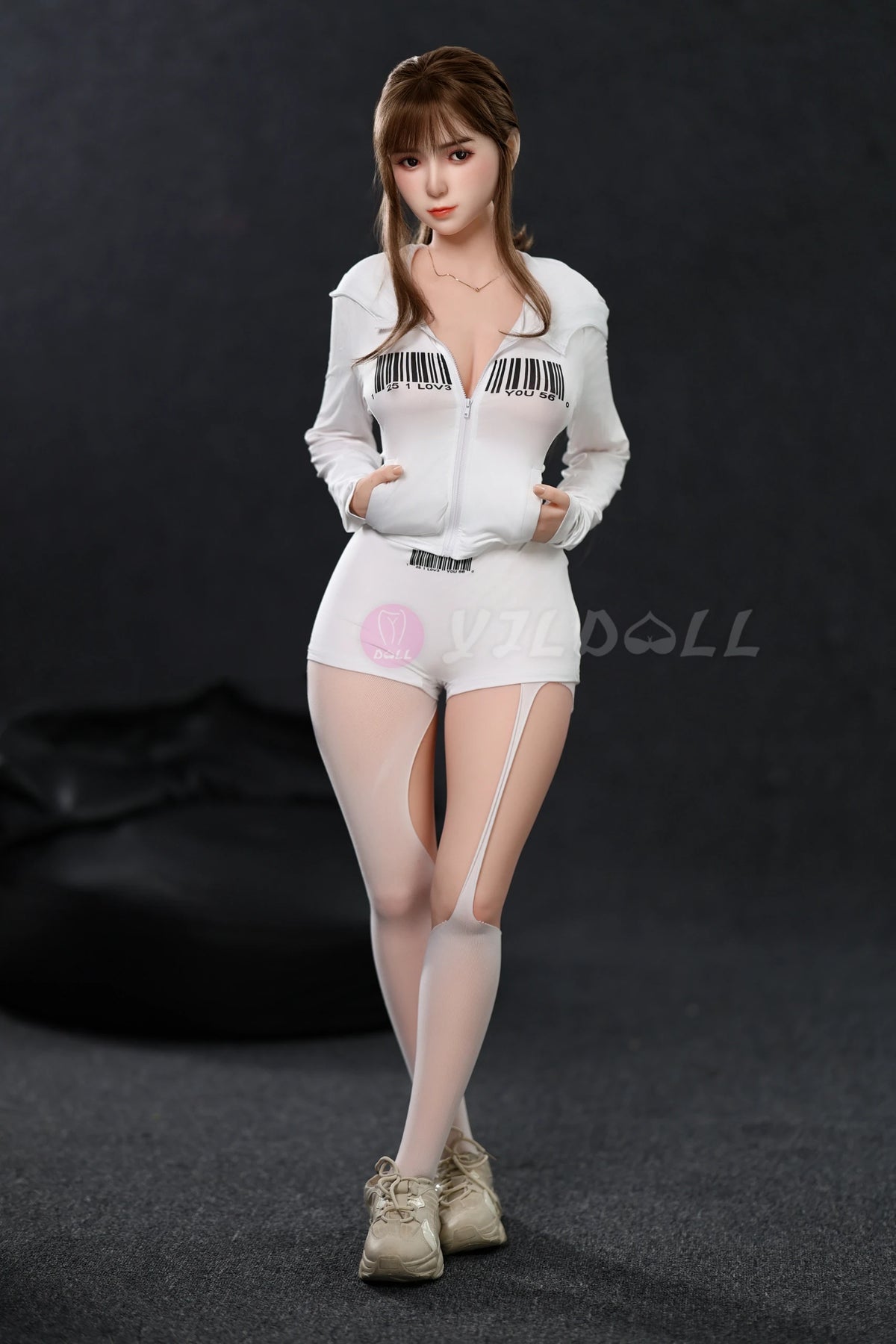 dong lan muñeca sexual (YJL Doll Copa C de 155 cm #864 TPE+silicona) EXPRESS