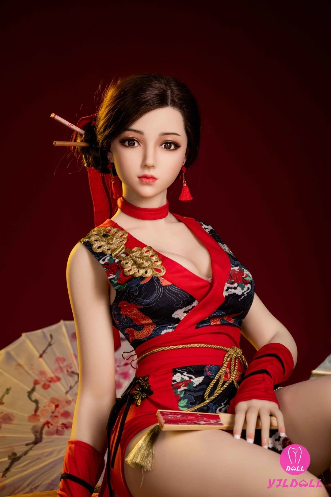 Jolene muñeca sexual (YJL Doll 165 cm D-CUP #439 TPE+Silicona)