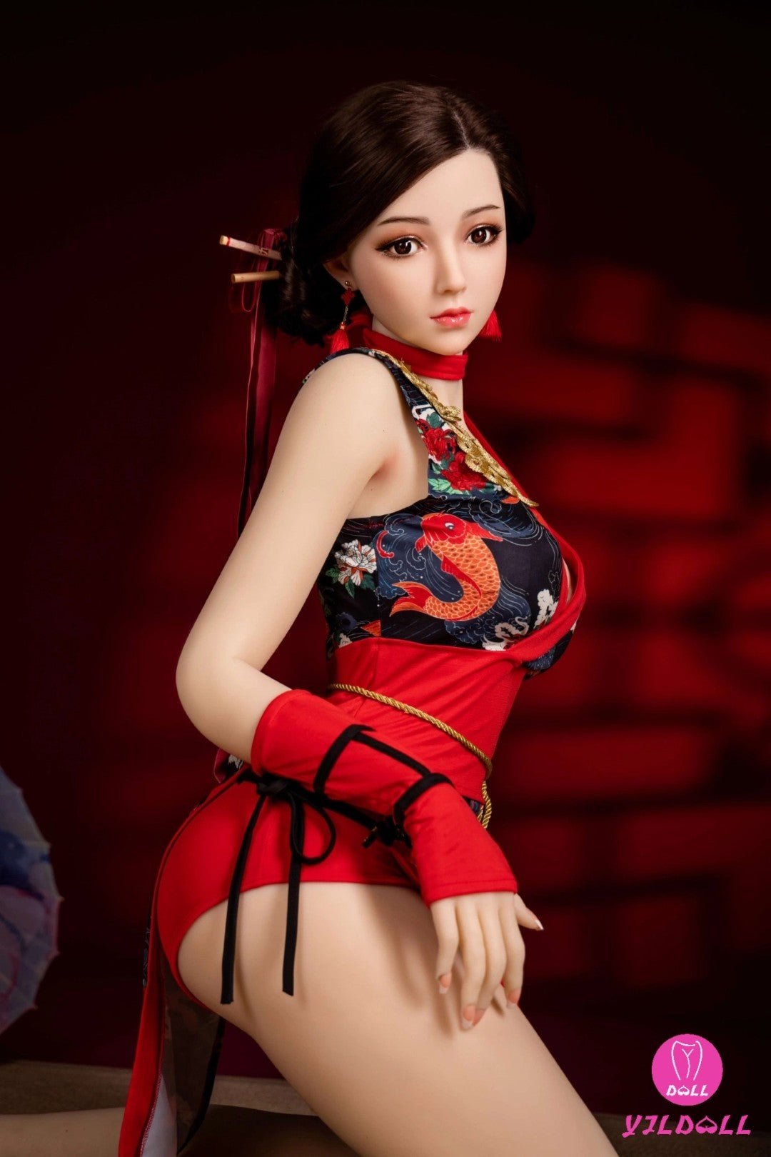 Jolene muñeca sexual (YJL Doll 165 cm D-CUP #439 TPE+Silicona)