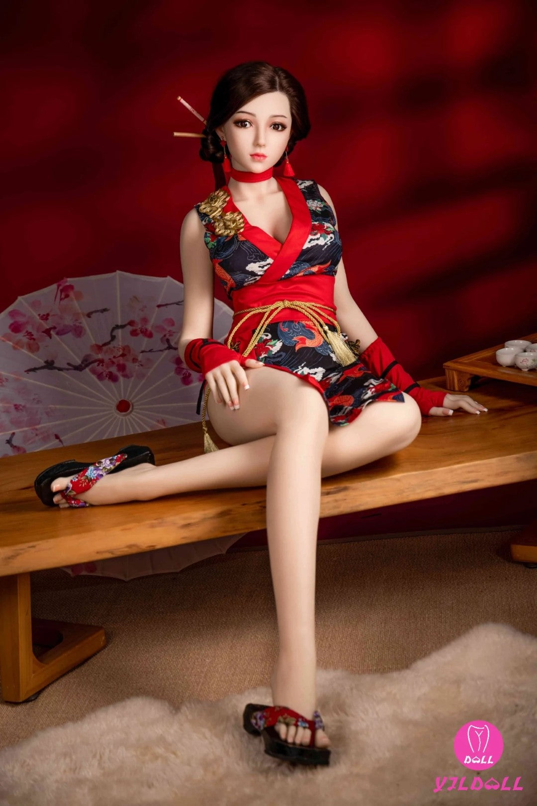 Jolene muñeca sexual (YJL Doll 165 cm D-CUP #439 TPE+Silicona)