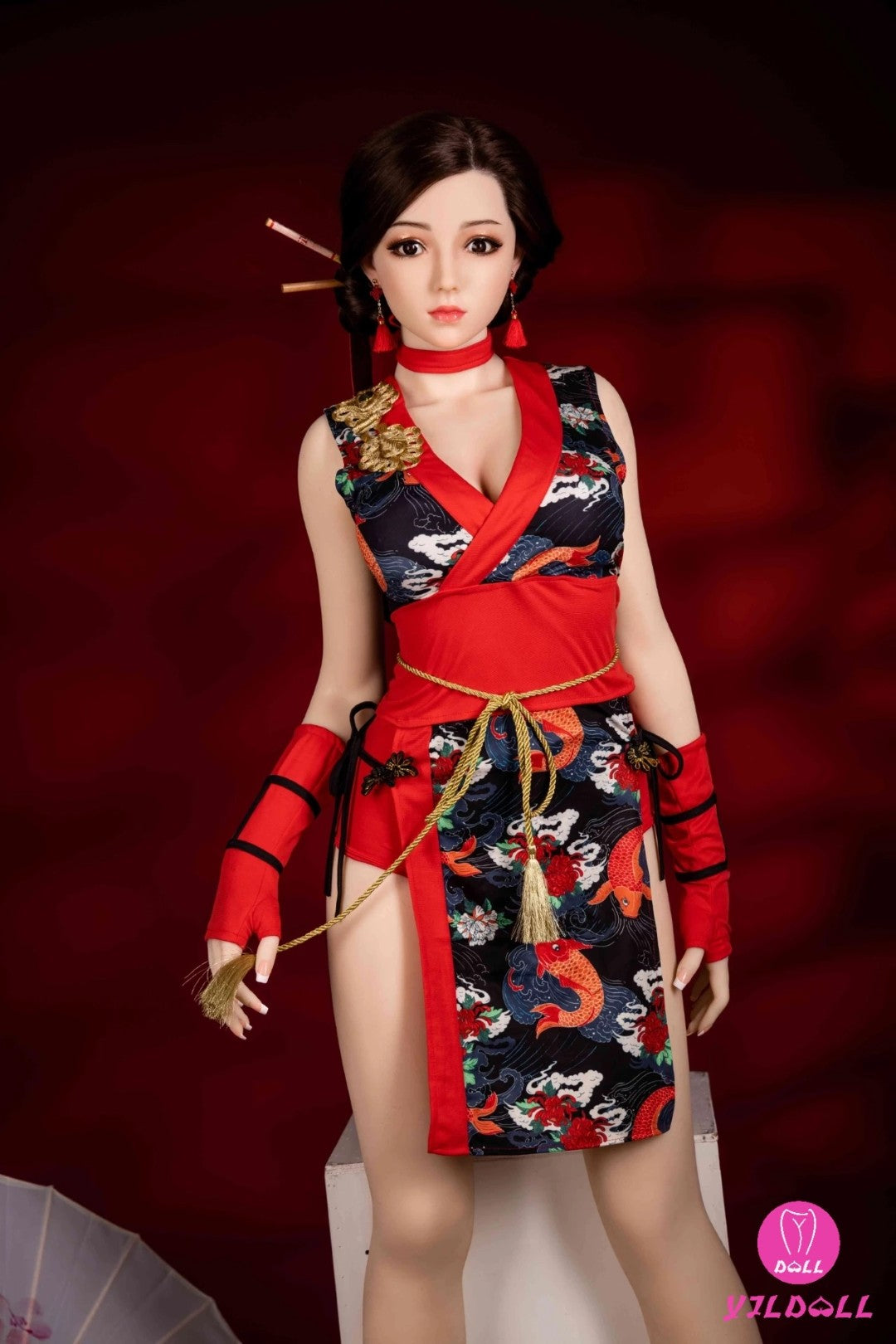 Jolene muñeca sexual (YJL Doll 165 cm D-CUP #439 TPE+Silicona)