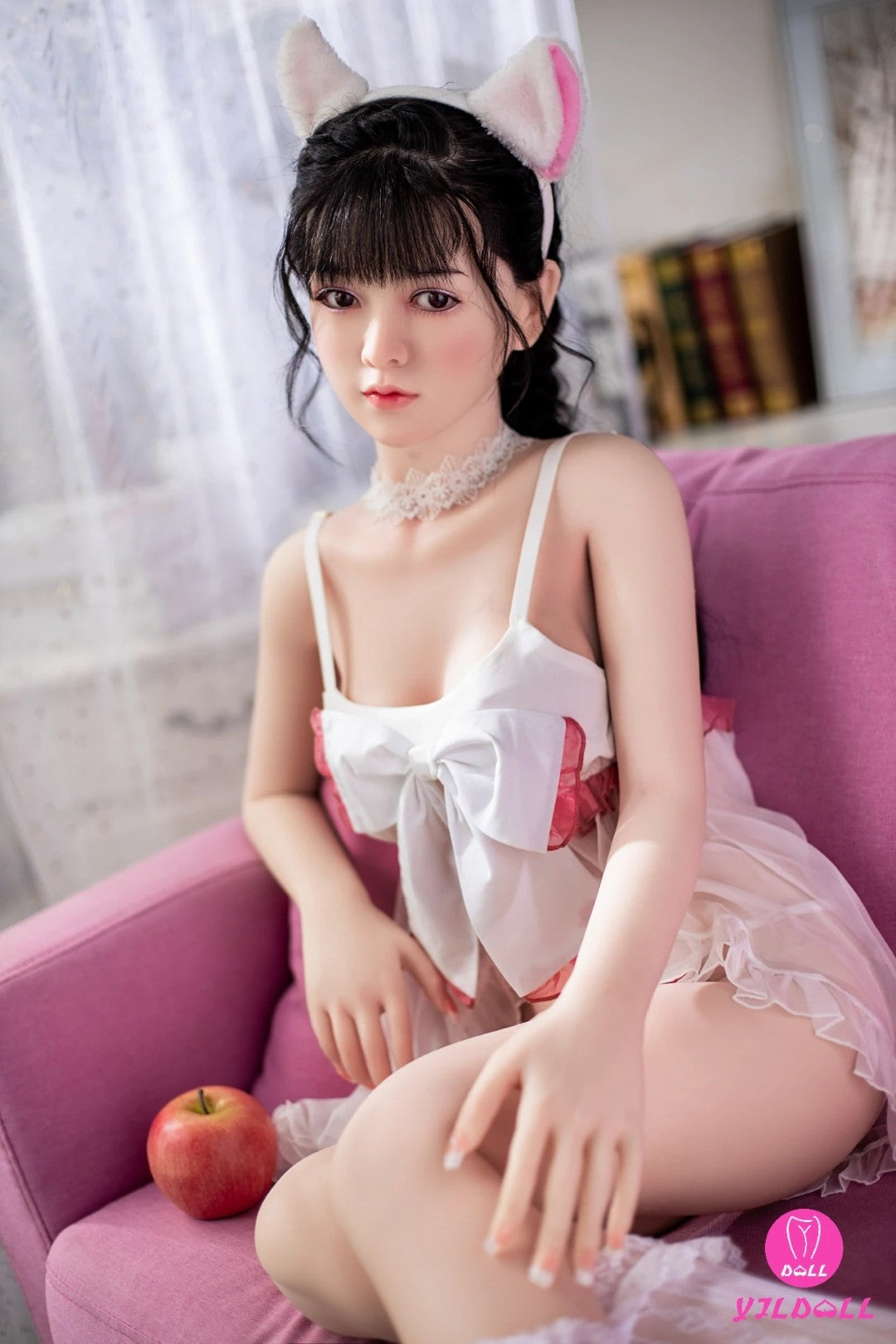Nathalie muñeca sexual (YJL Doll 148 cm C-CUP #420 TPE+Silicona)