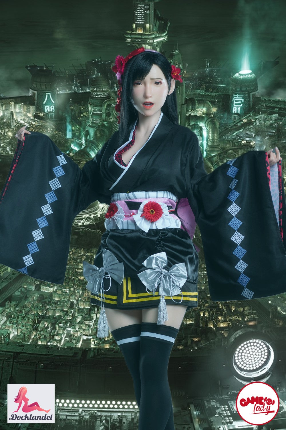 Tifa muñeca sexual (Game Lady 165 cm G-CUP No.11 Silicona)