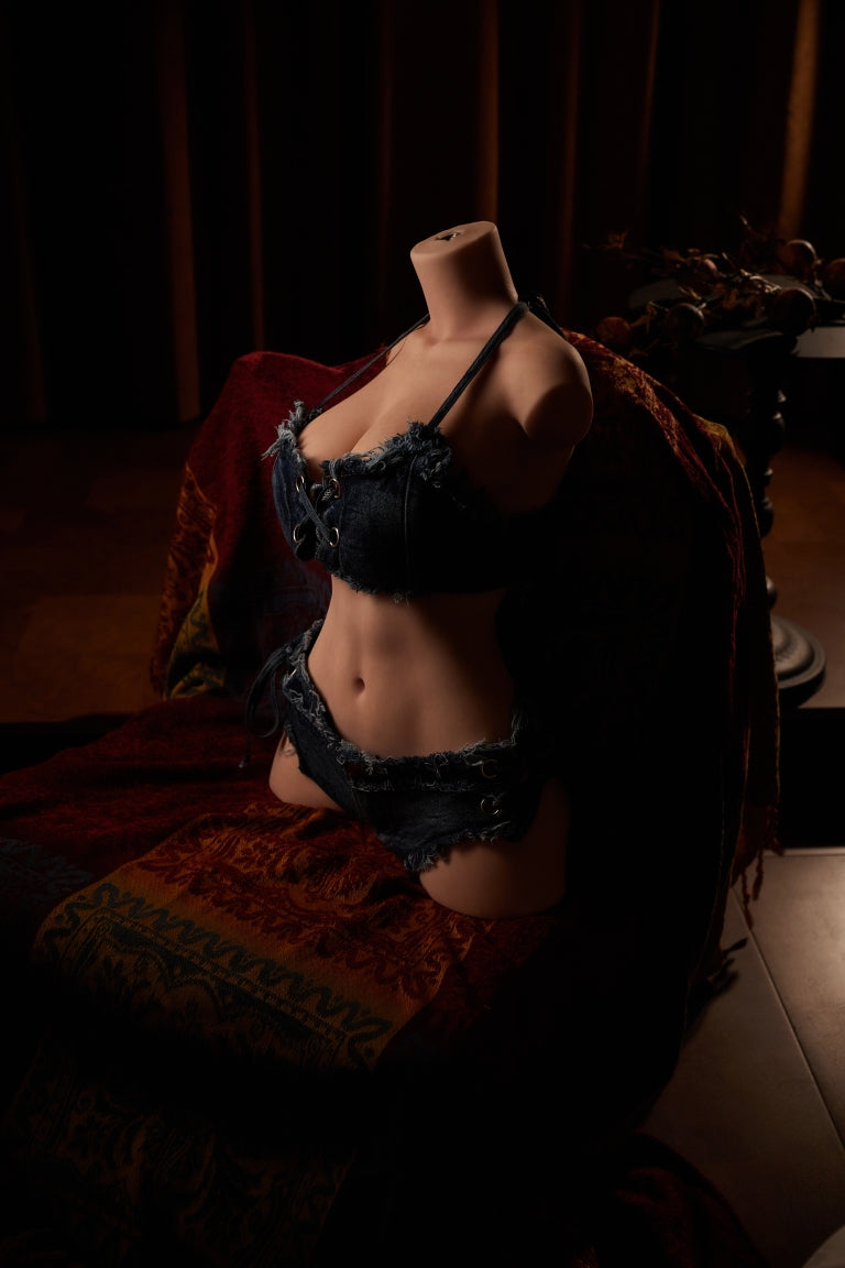 Torso 662# muñeca sexual (Climax Doll ULW 60 cm copa E silicona)