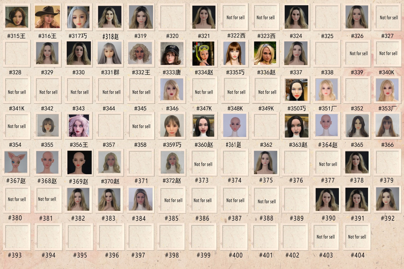 cabeza adicional (WM-Doll Original)