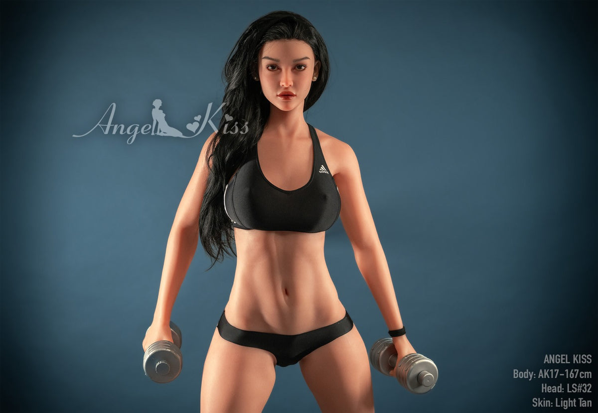 Alegría muñeca sexual (AK-Muñeca 167cm C-Cup #LS32 Silicona)