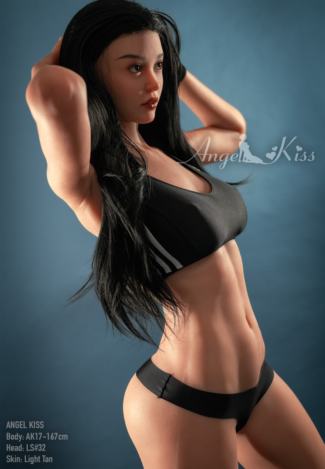 Alegría muñeca sexual (AK-Muñeca 167cm C-Cup #LS32 Silicona)
