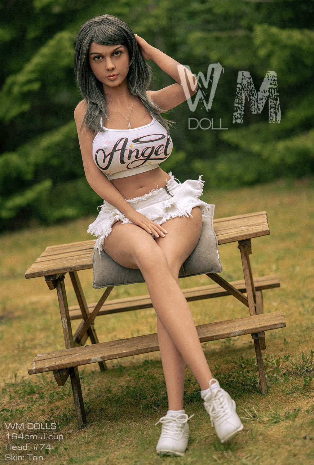 Mervi muñeca sexual (WM-Doll Copa J de 164 cm #74 TPE)