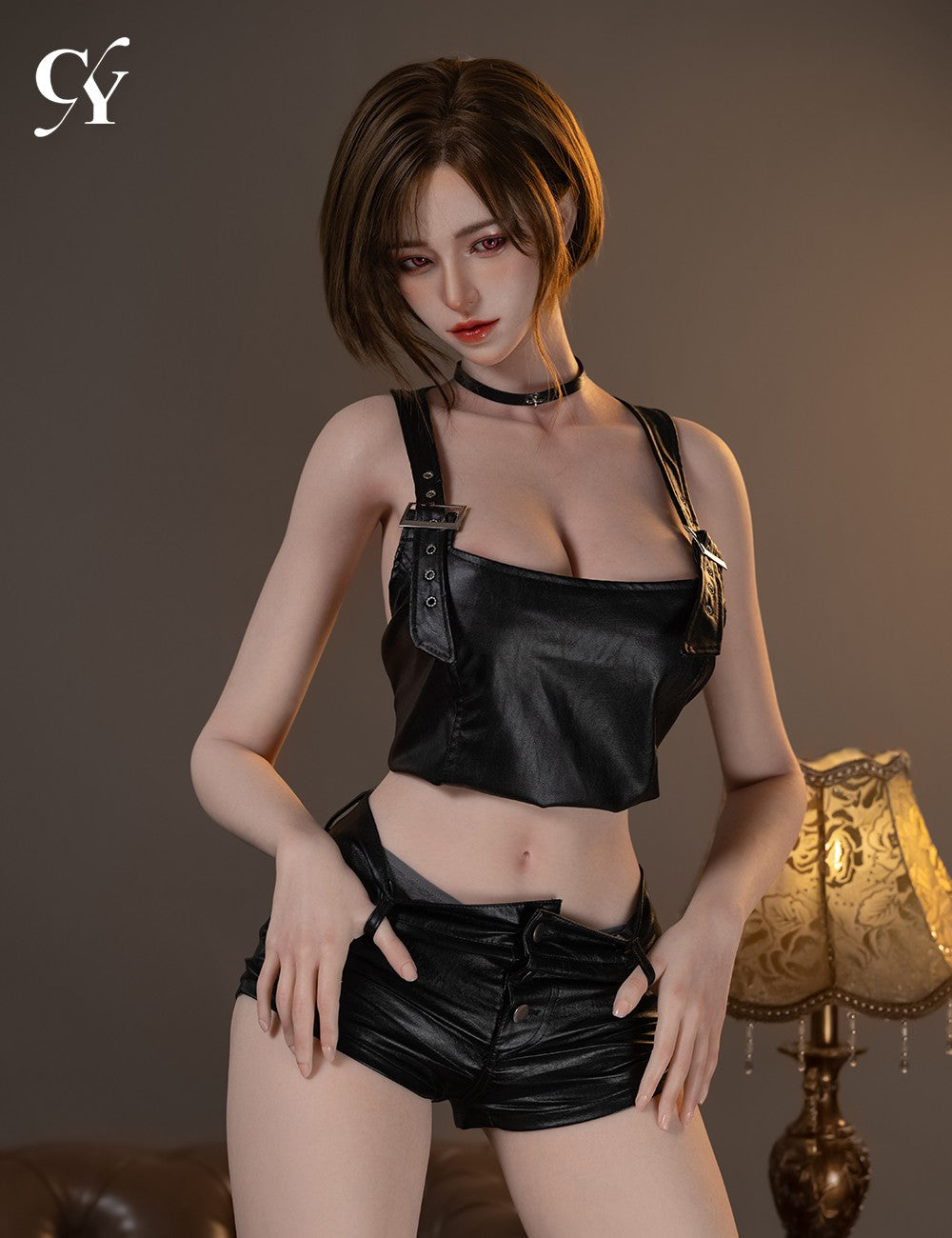 Pálido muñeca sexual (TOP CYDOLL 168 cm F-Kupa TPE+Silicona)