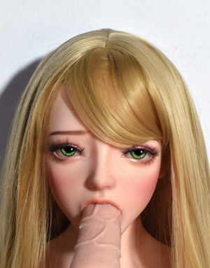 Hoshino Suzumi muñeca sexual (Elsa Babe 150 cm XHB001 Silicona)