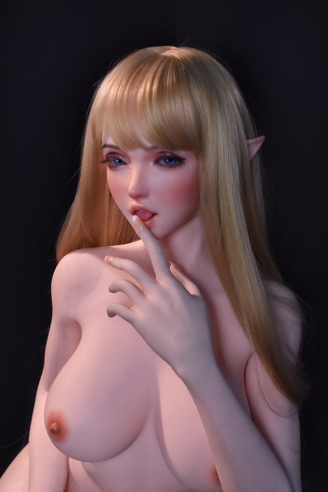 Hoshino Suzumi muñeca sexual (Elsa Babe 150 cm XH006 Silicona)
