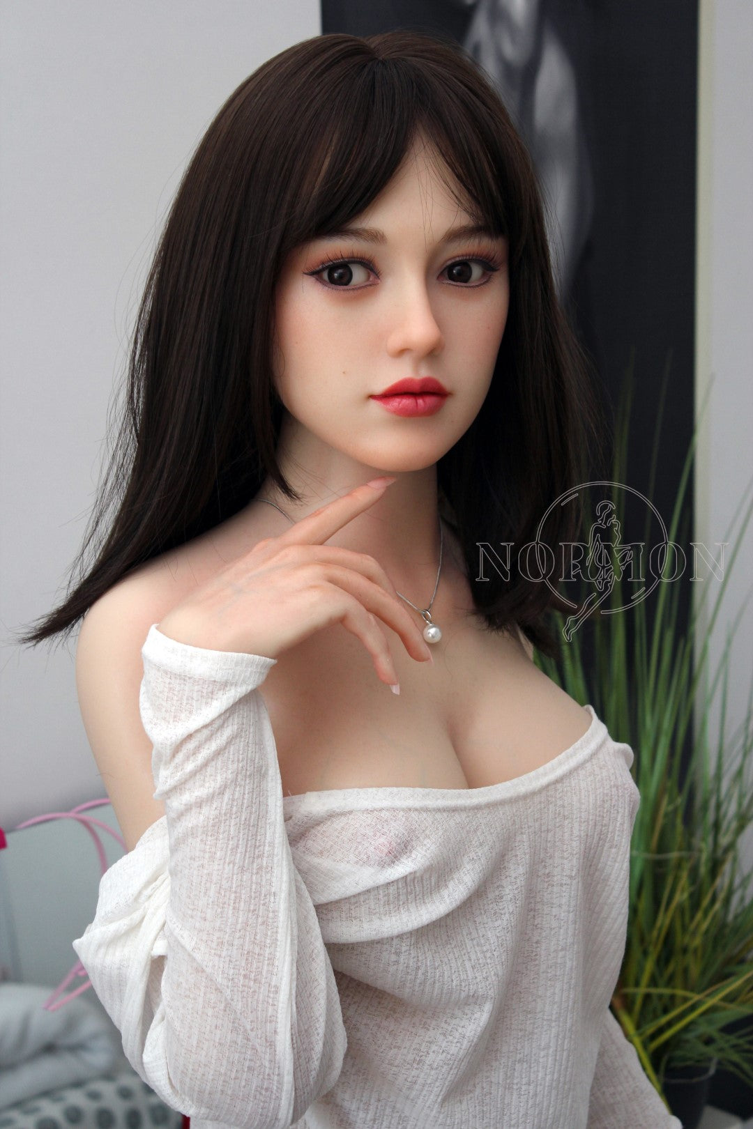 yan muñeca sexual (Normon Doll 163cm Copa F NM020 TPE+Silicona)