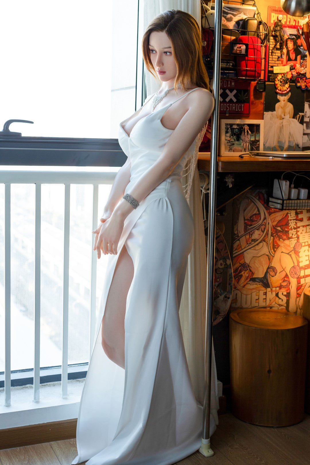 yvonne muñeca sexual (Zelex 170cm Copa C GE07-1 Silicona)