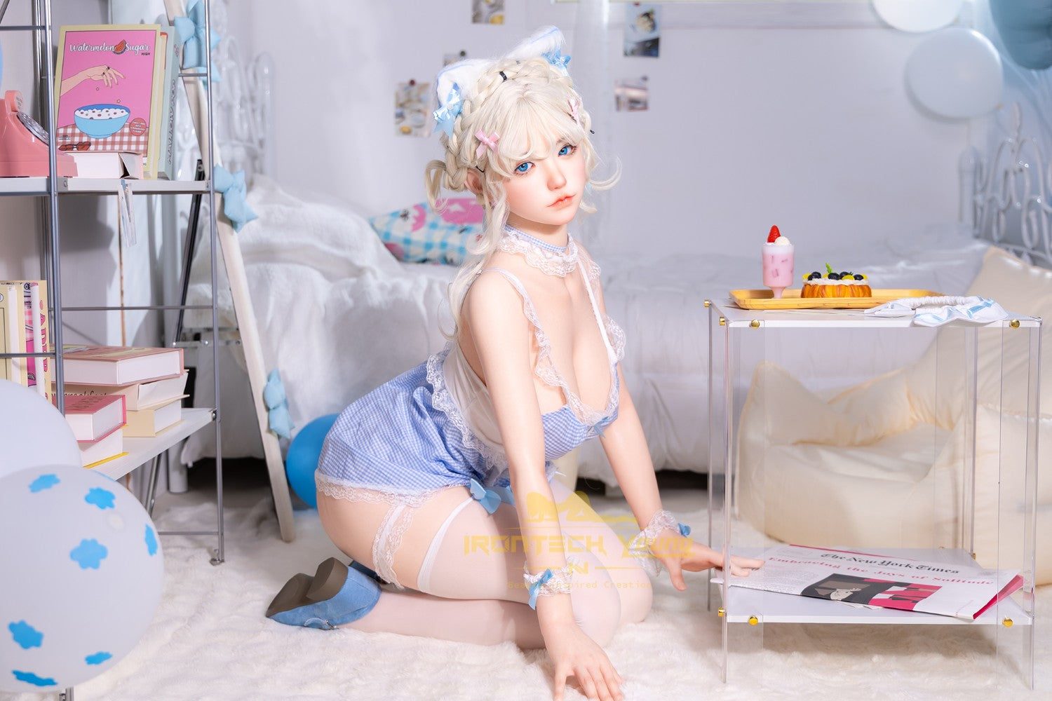 Zia Sexdocka (Irontech Doll 154cm E-Kupa N02 Silikon)