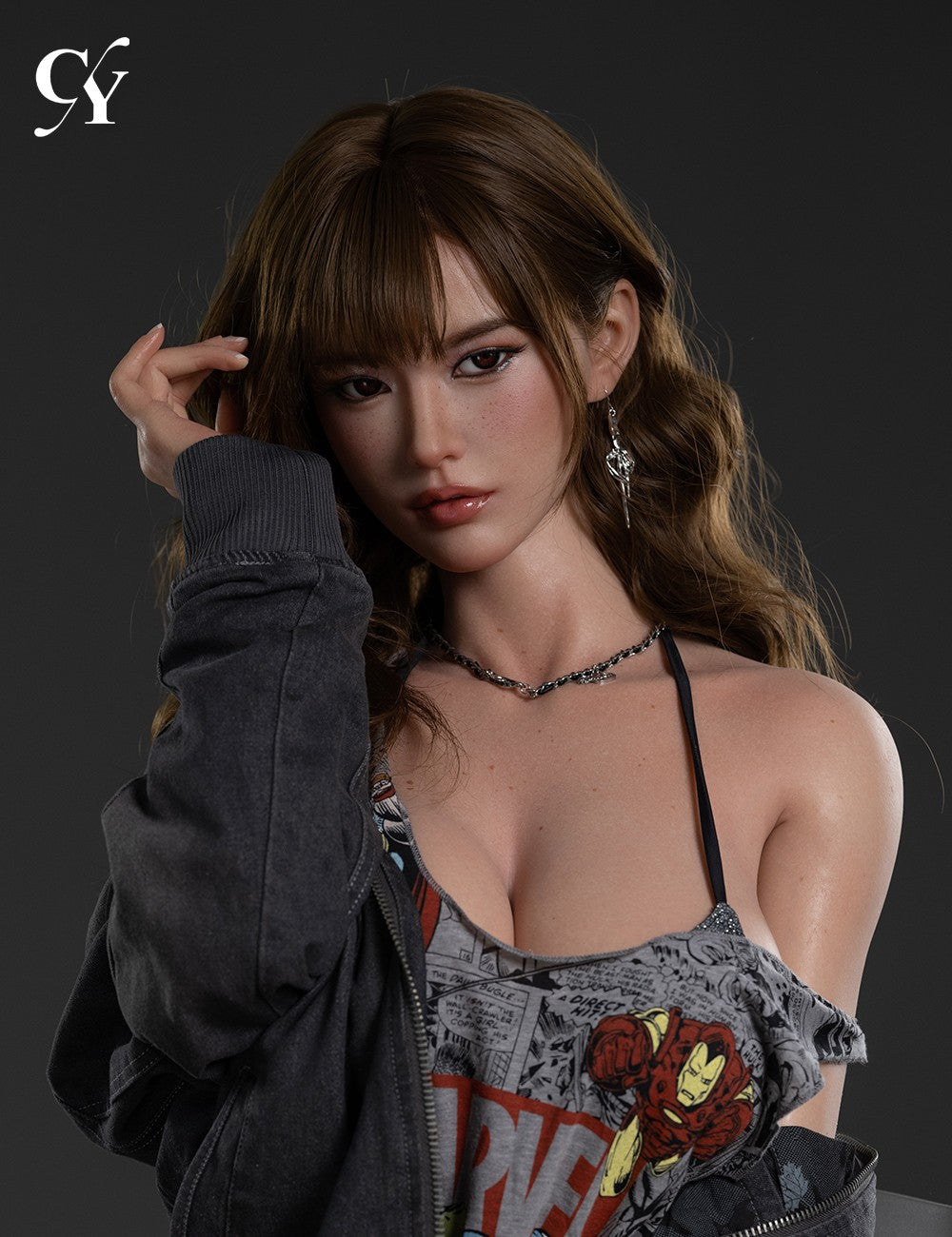 Yuki muñeca sexual (TOP CYDOLL 168 cm copa F TPE+silicona)