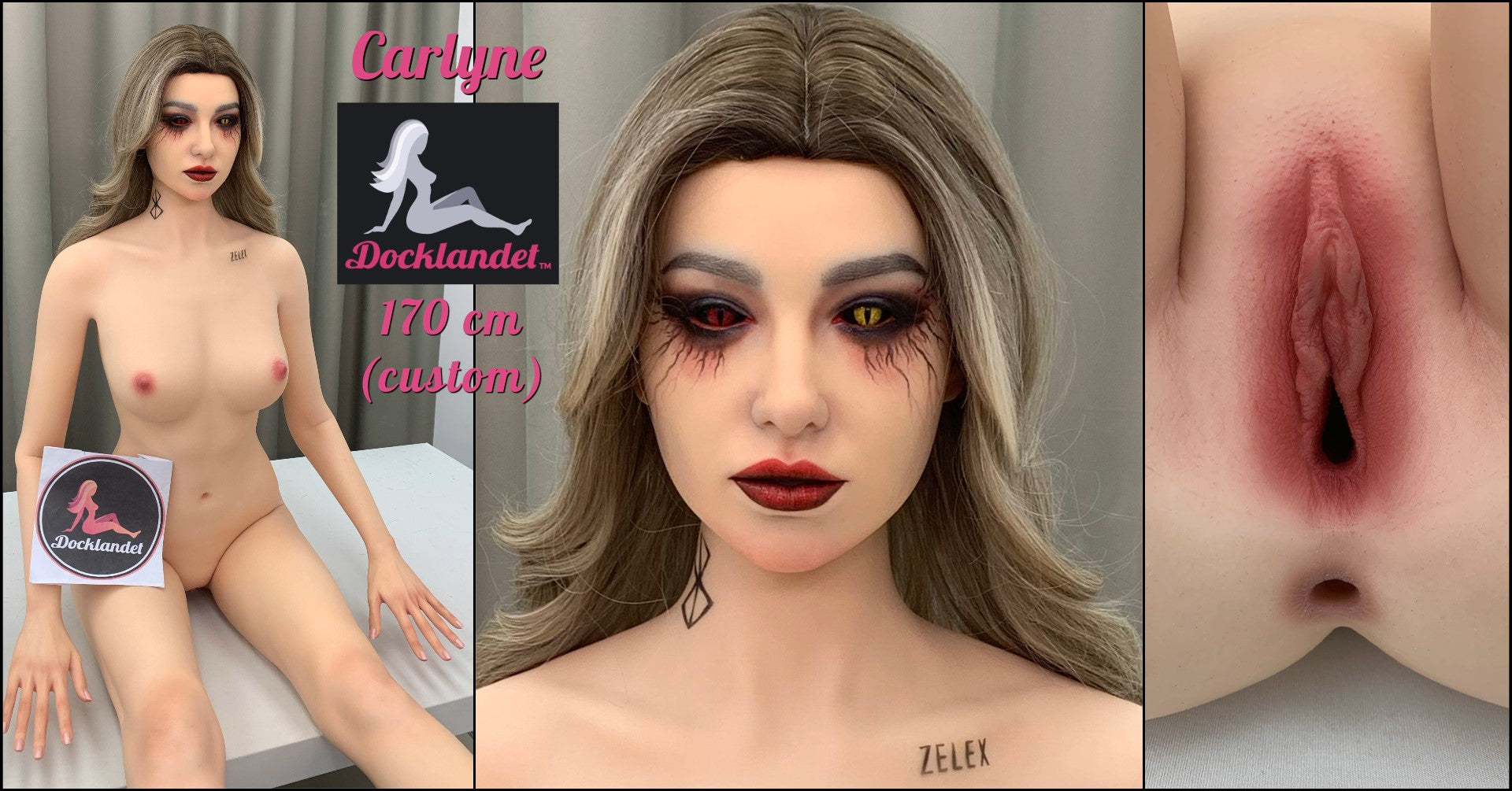 Lilith muñeca sexual (Zelex 175 cm E-CUP GE45-S Silicona)
