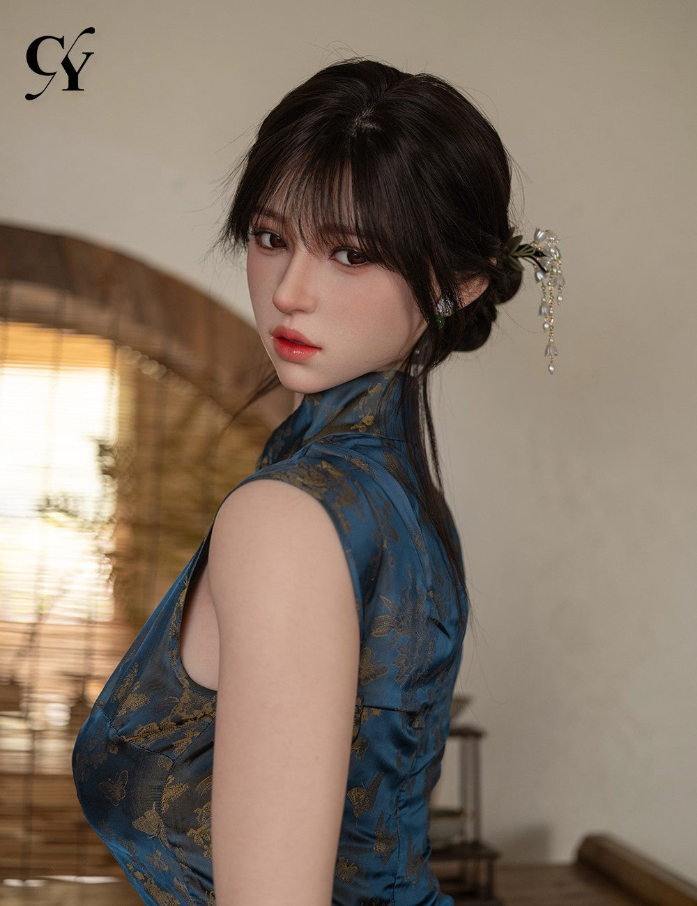 Zhimin muñeca sexual (TOP CYDOLL 168 cm copa F TPE+silicona)