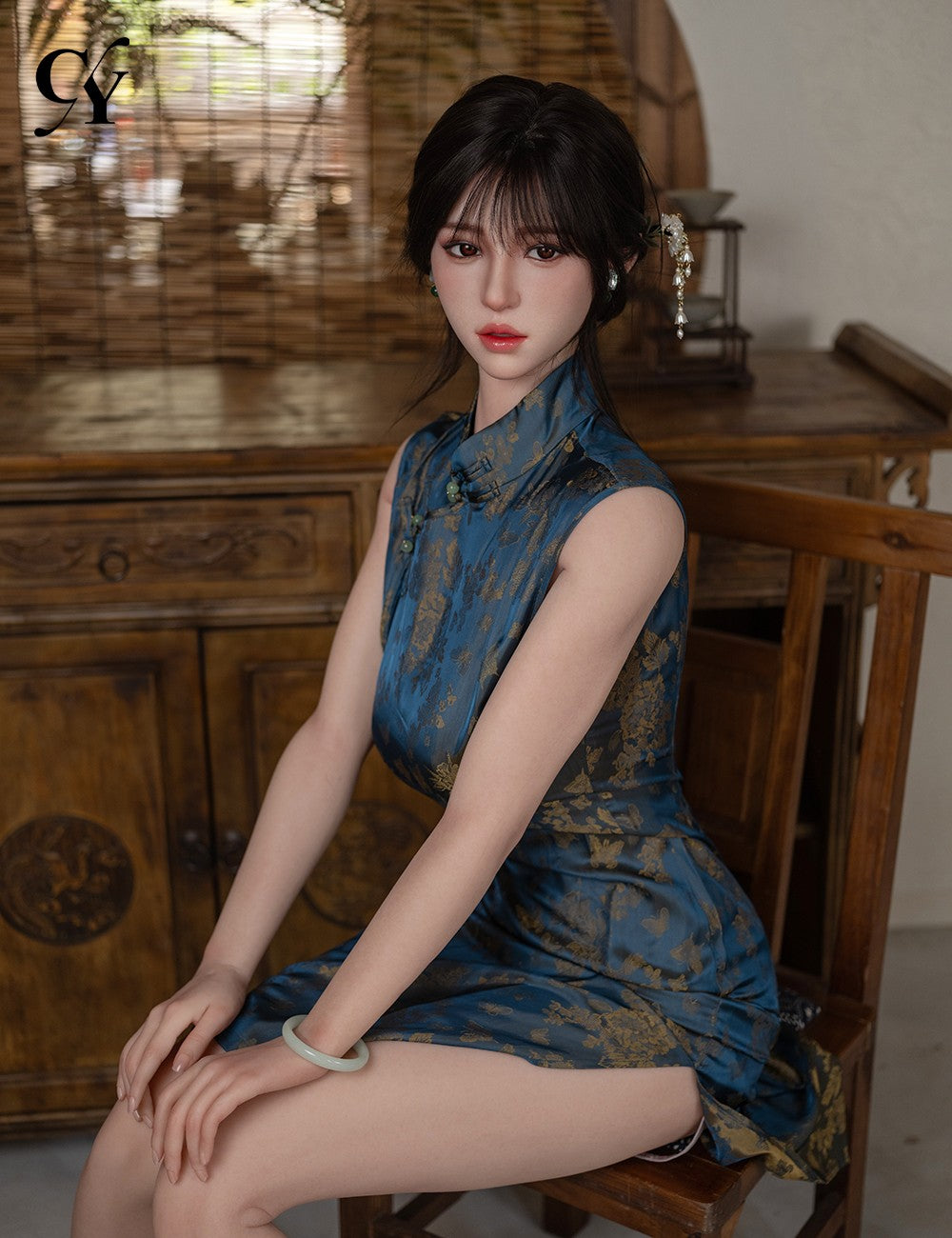 Zhimin muñeca sexual (TOP CYDOLL 168 cm copa F TPE+silicona)