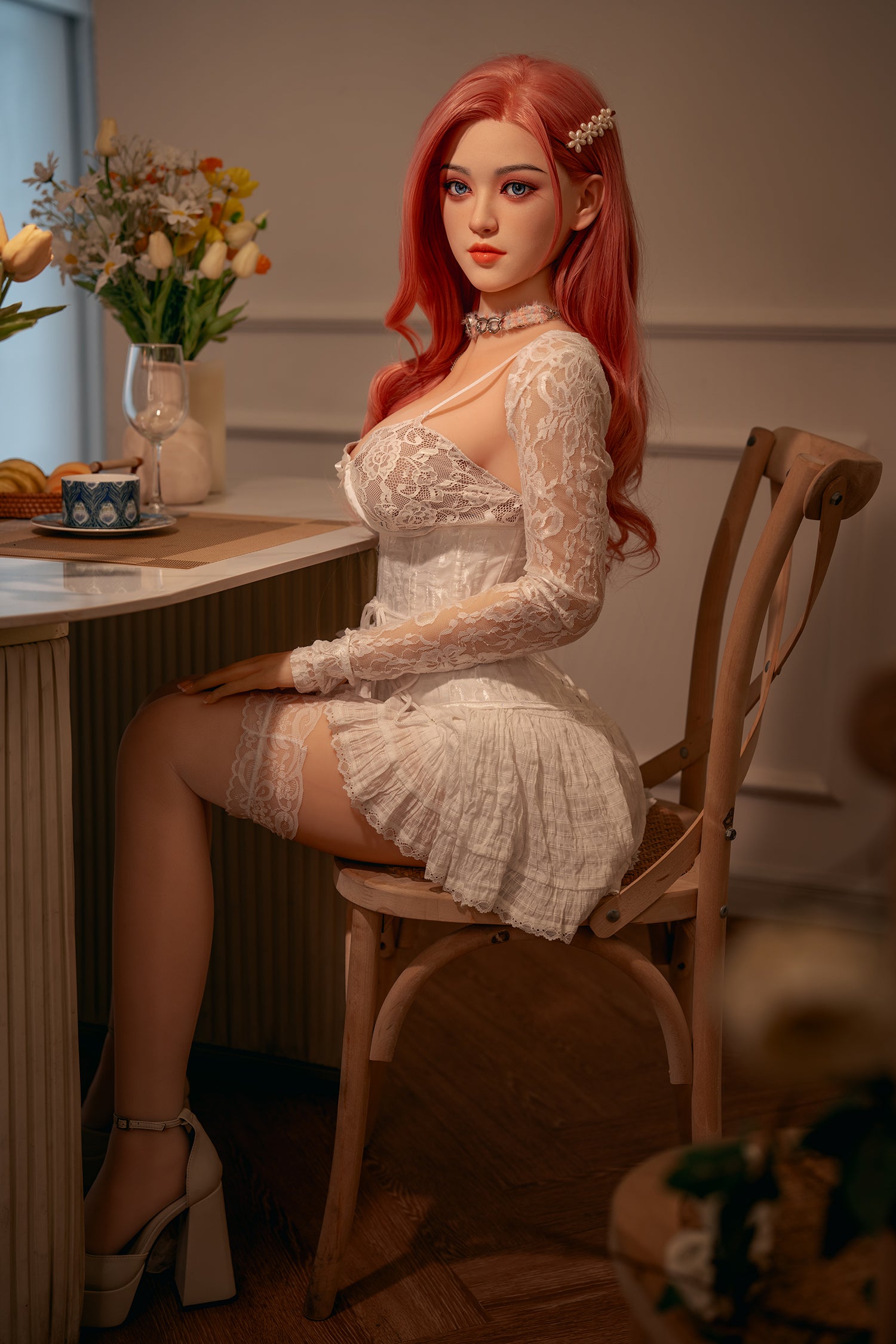 Alexandria Sexdocka (SY-Doll 160 cm C-kupa TPE+Silikon)