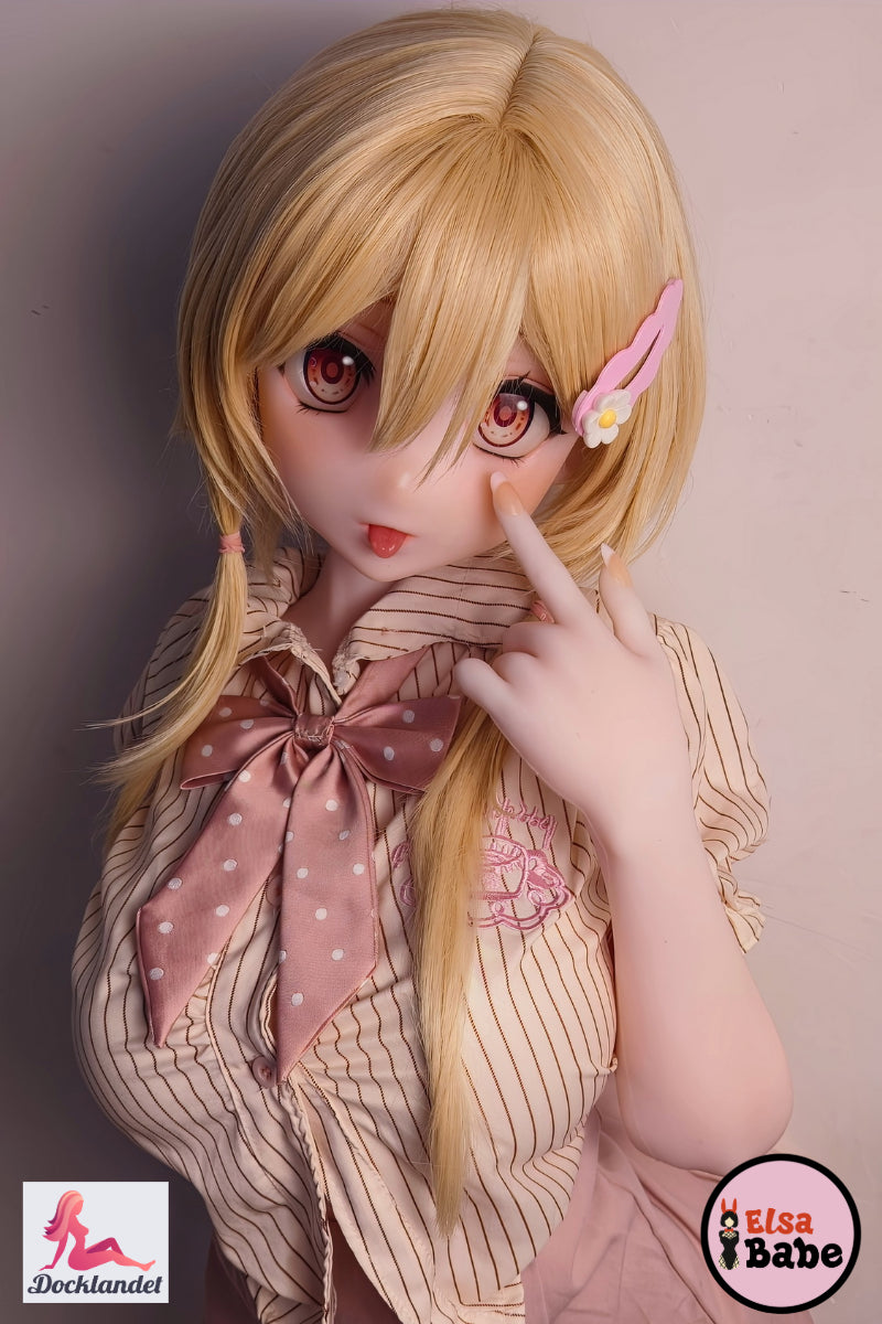 Yokotani Yukiko muñeca sexual (Elsa Babe 140 cm de silicona rad007)