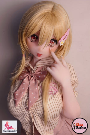 Yokotani Yukiko muñeca sexual (Elsa Babe 140 cm de silicona rad007)