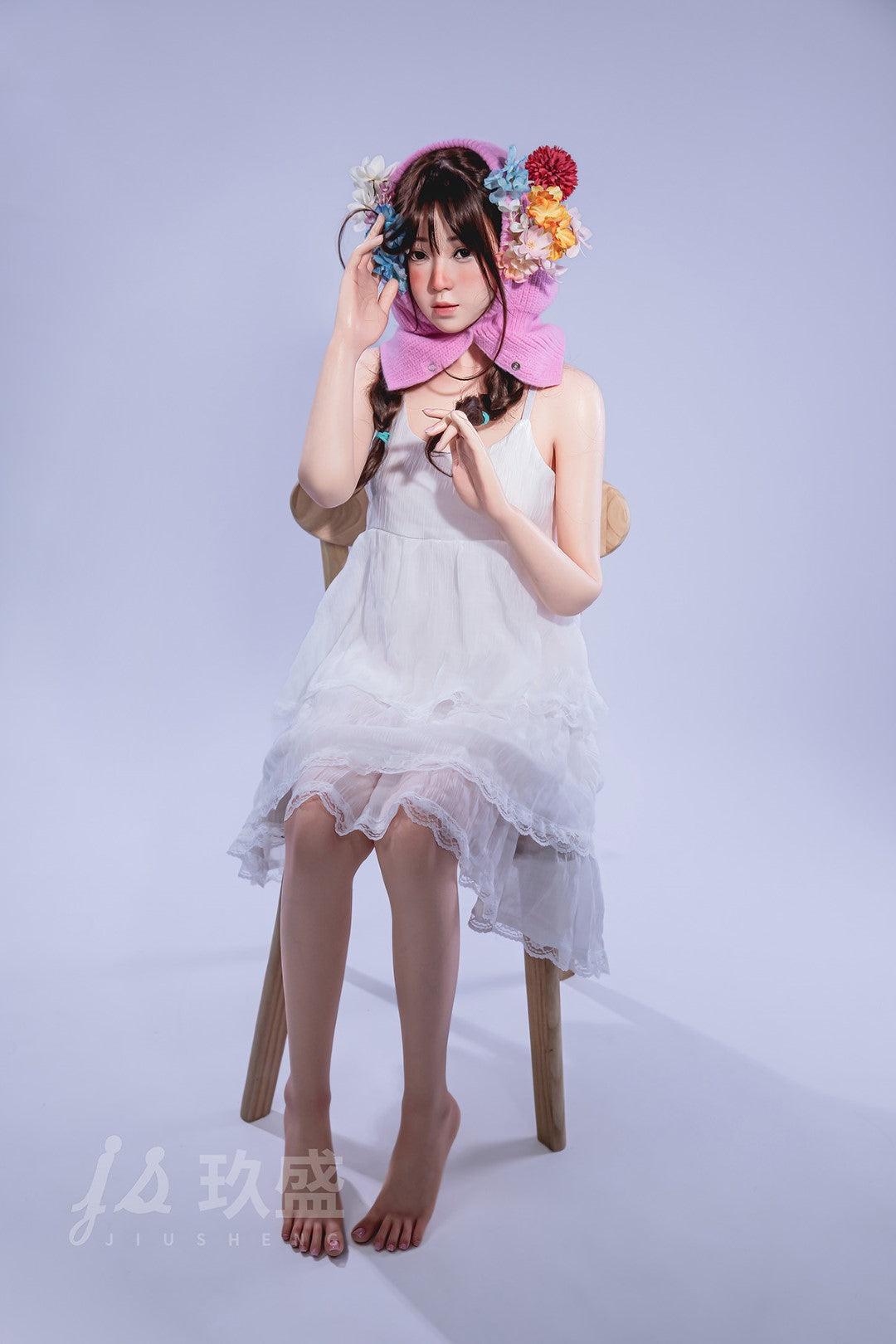 Enia muñeca sexual (Jiusheng 151cm B-Cup #56 Silicona)