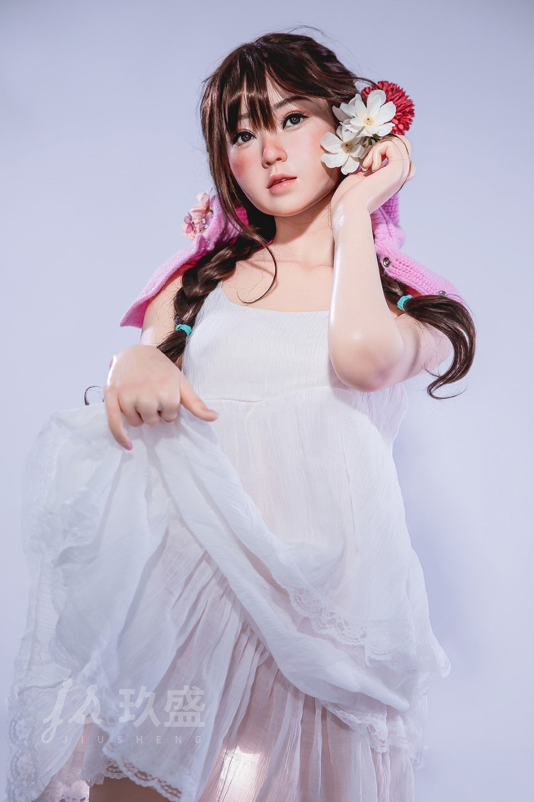 Enia muñeca sexual (Jiusheng 151cm B-Cup #56 Silicona)