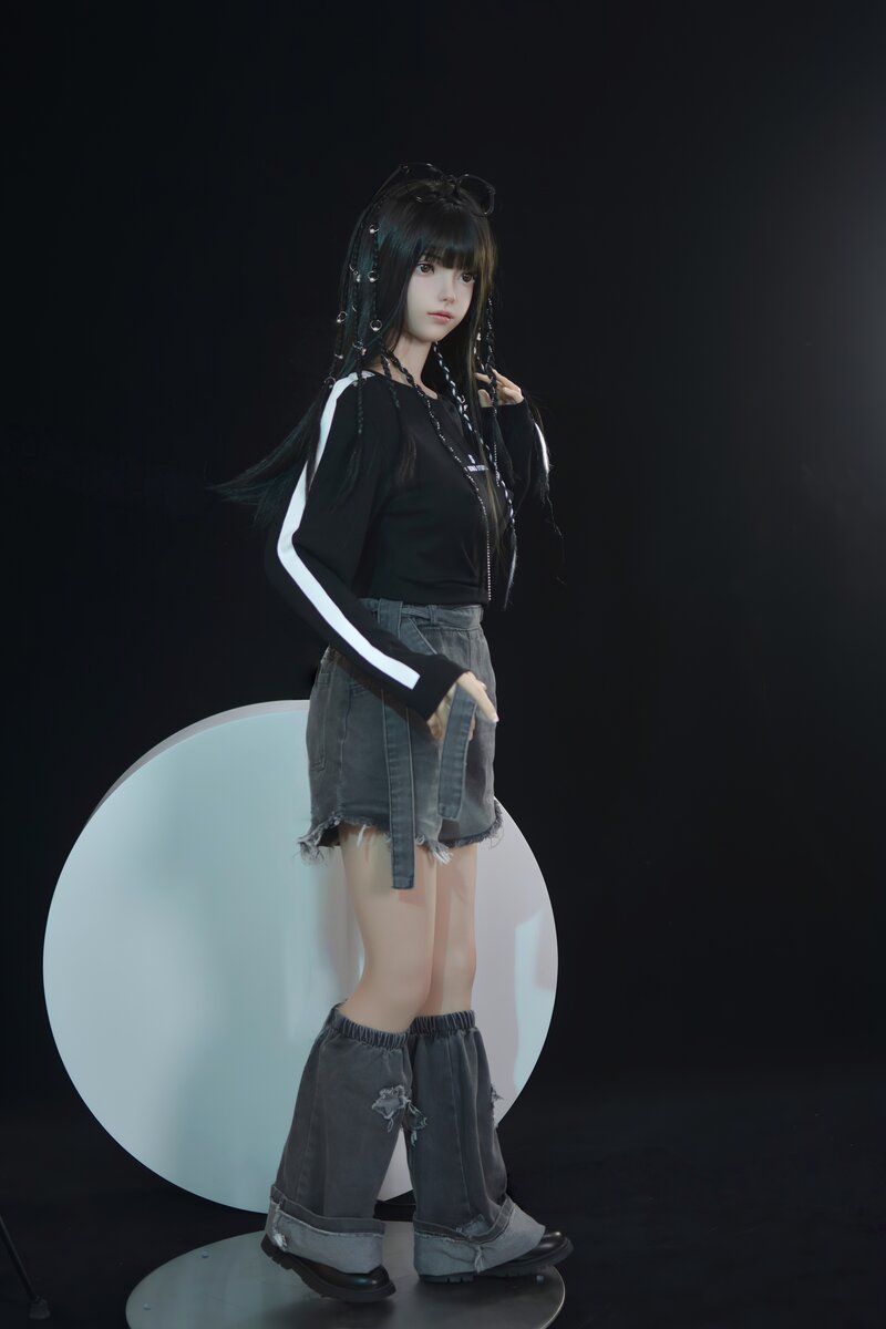 Xiaolu muñeca sexual (FUDoll 150cm B-Cup Silicona)