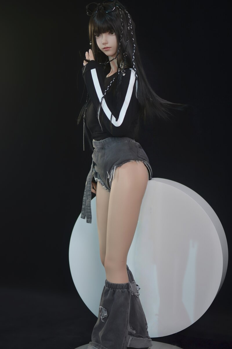 Xiaolu muñeca sexual (FUDoll 150cm B-Cup Silicona)