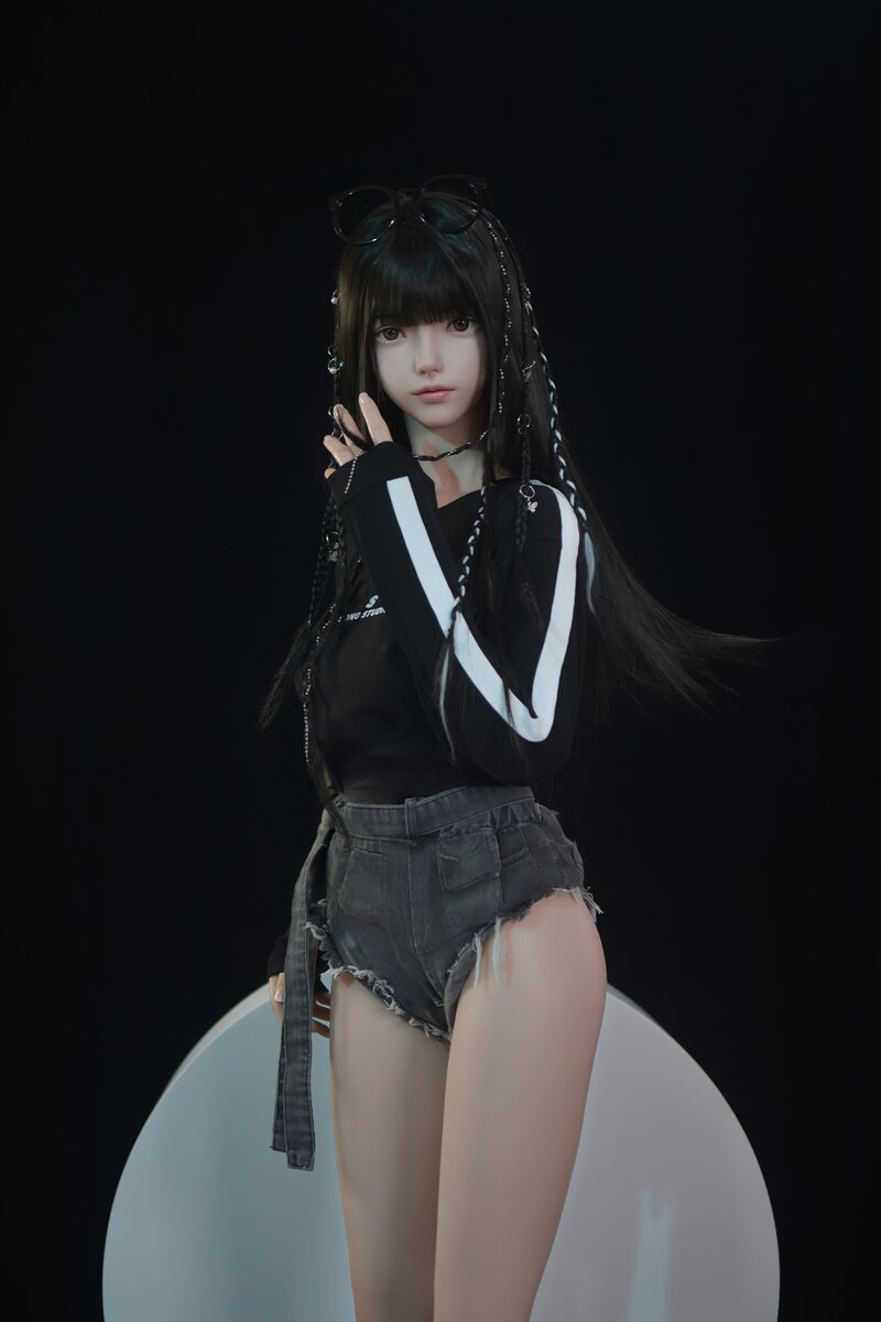 Xiaolu muñeca sexual (FUDoll 150cm B-Cup Silicona)