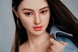 Cristal muñeca sexual (HRDoll 165 cm C-CUP #R13 Silicona)