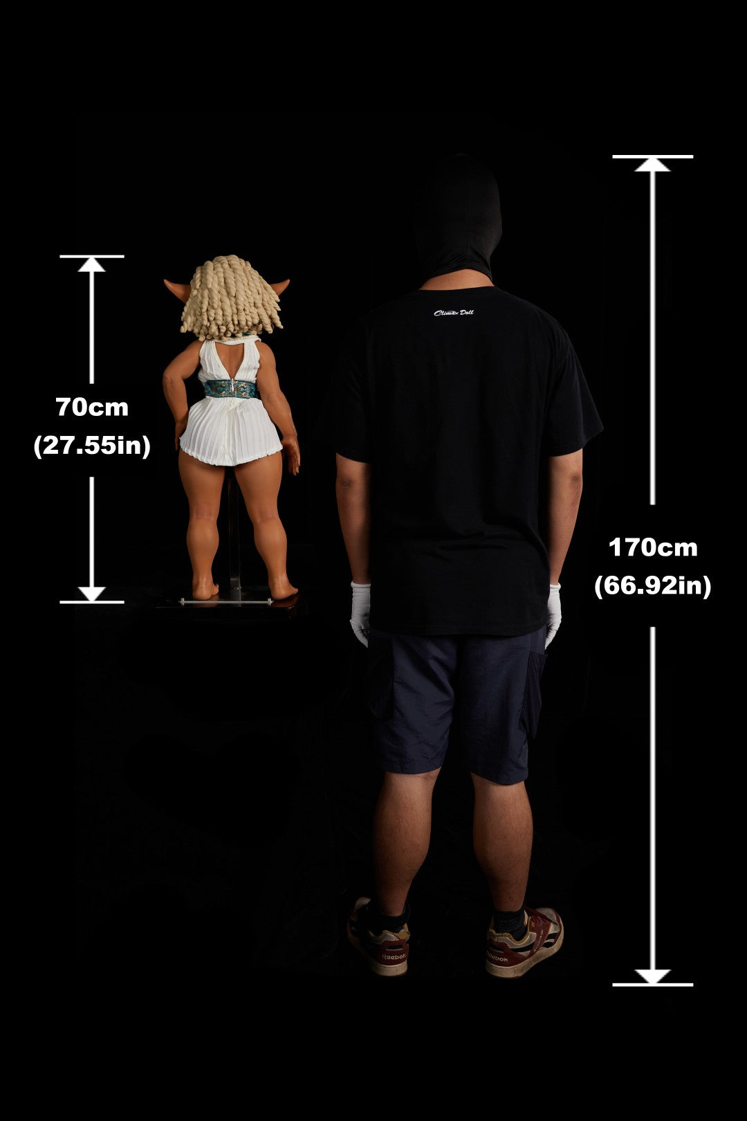 Kaela Sexdocka (Climax Doll Mini 70cm V-kupa Silikon)