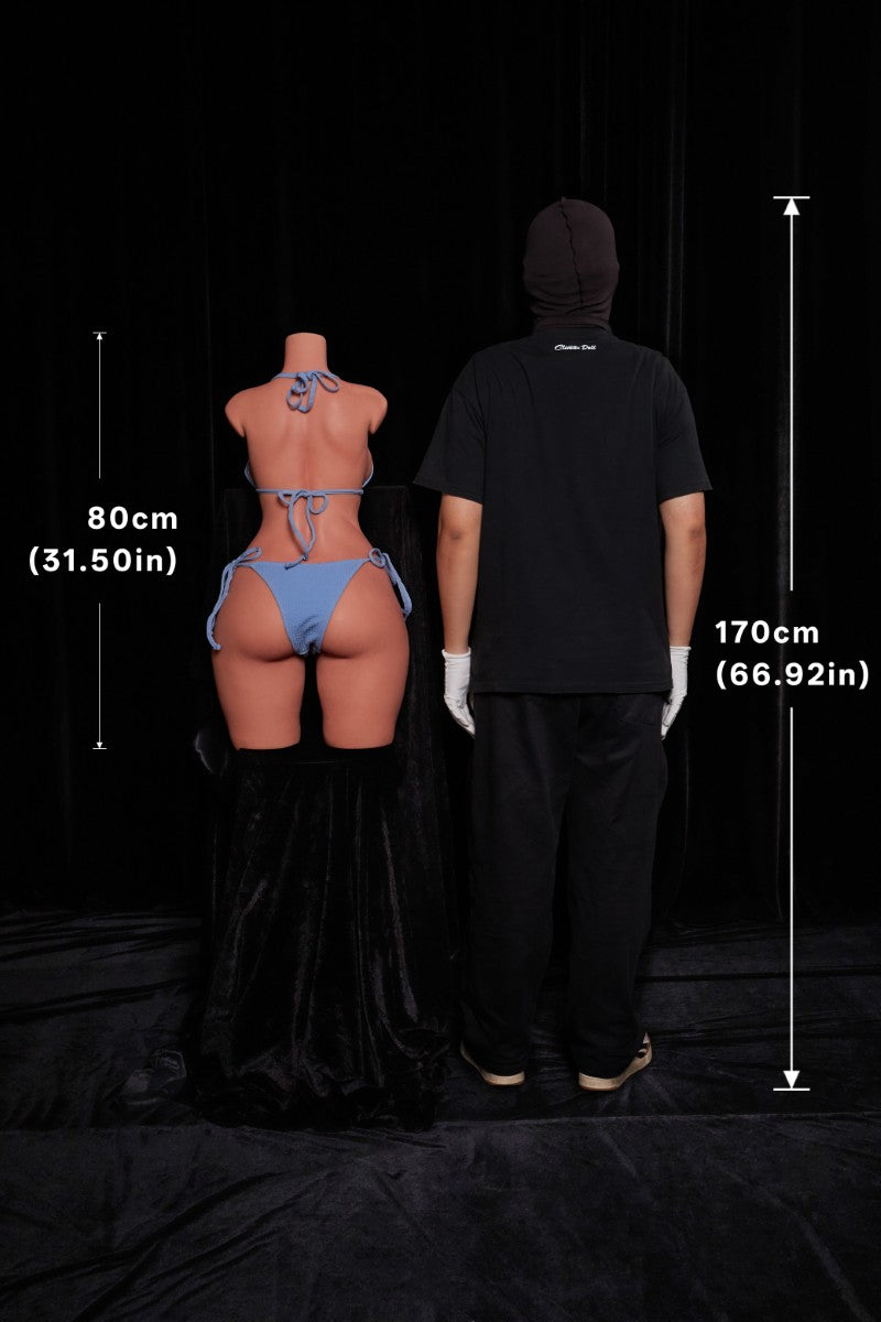 Sports Torso Sex doll (Climax Doll ULW 80cm E-cup silicone)