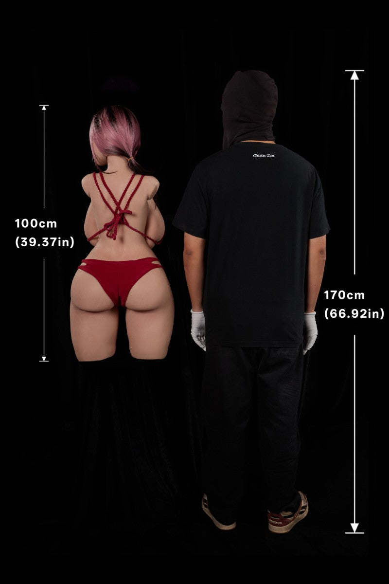 Torso de ñandú muñeca sexual (Climax Doll ULW 100 cm K-cup Silicona)