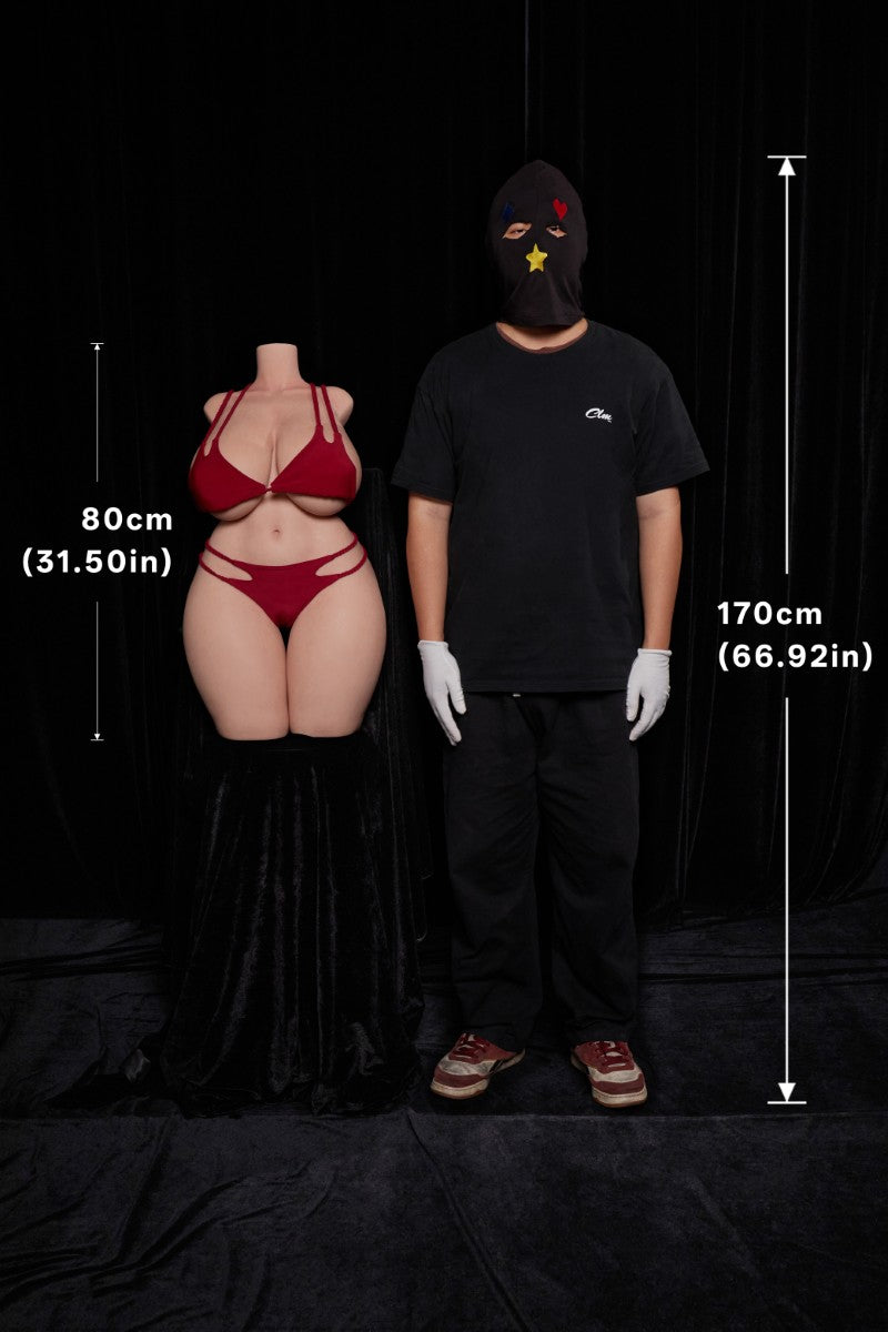 BBW tronco muñeca sexual (Climax Doll ULW 80 cm K-cup Silicona)