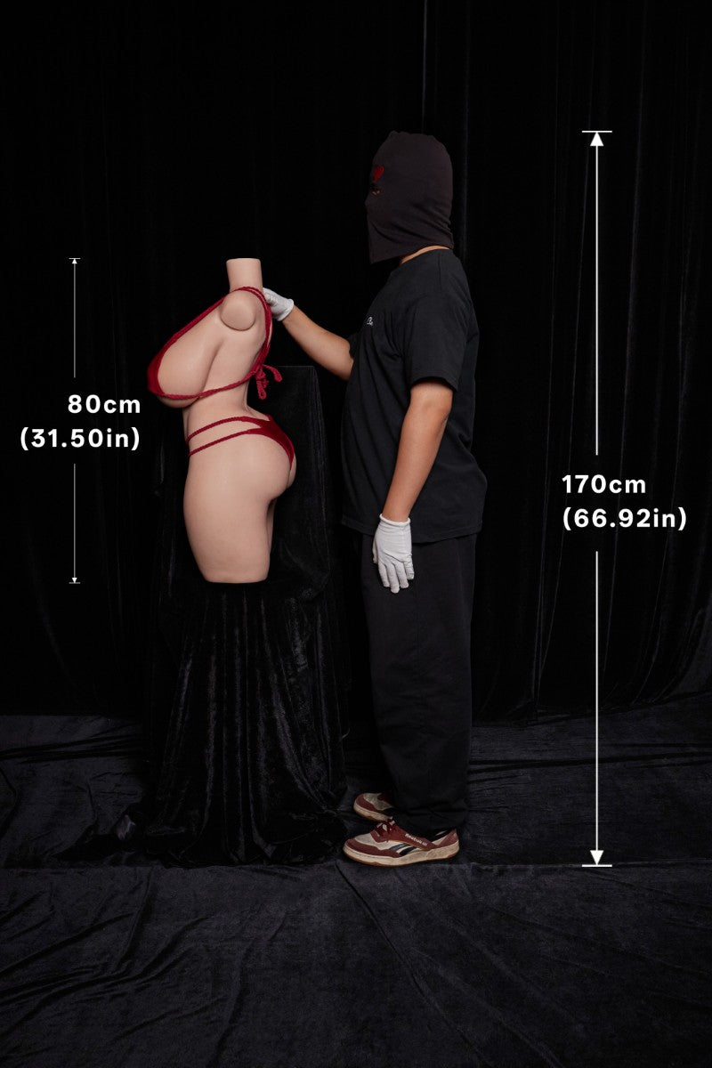 BBW tronco muñeca sexual (Climax Doll ULW 80 cm K-cup Silicona)