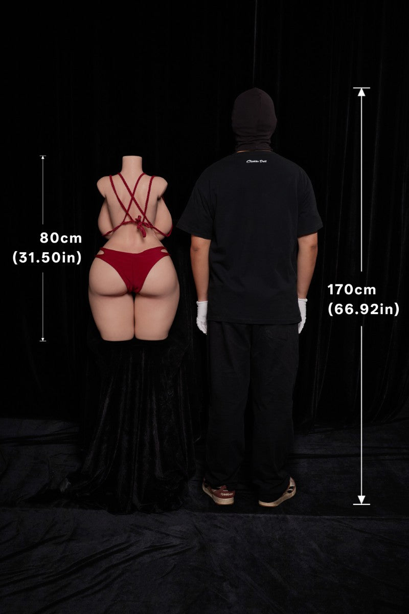 BBW tronco muñeca sexual (Climax Doll ULW 80 cm K-cup Silicona)