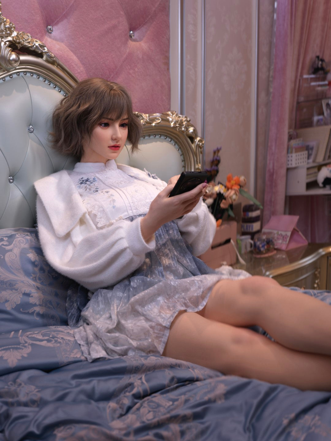 muñeca sexual Mona Modelo 20R Deluxe (Gynoid Doll 163 cm E-Copa de silicona)