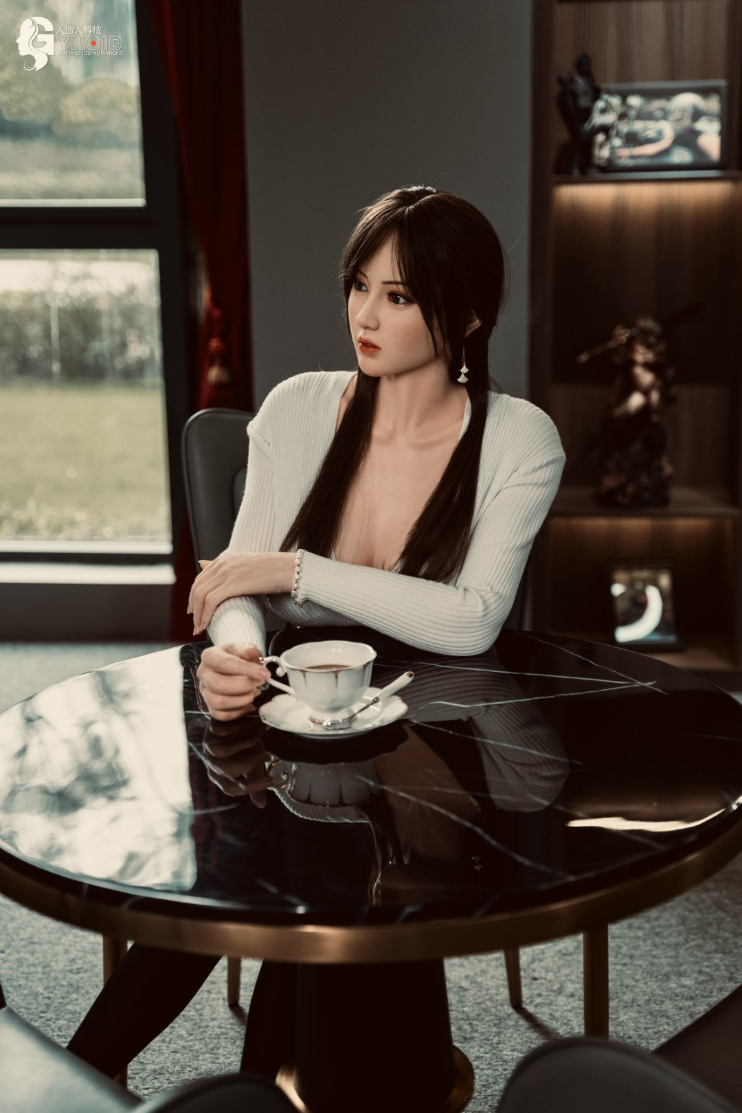 muñeca sexual Leyla Modelo 19R Deluxe (Gynoid Doll 168 cm Copa F de silicona)