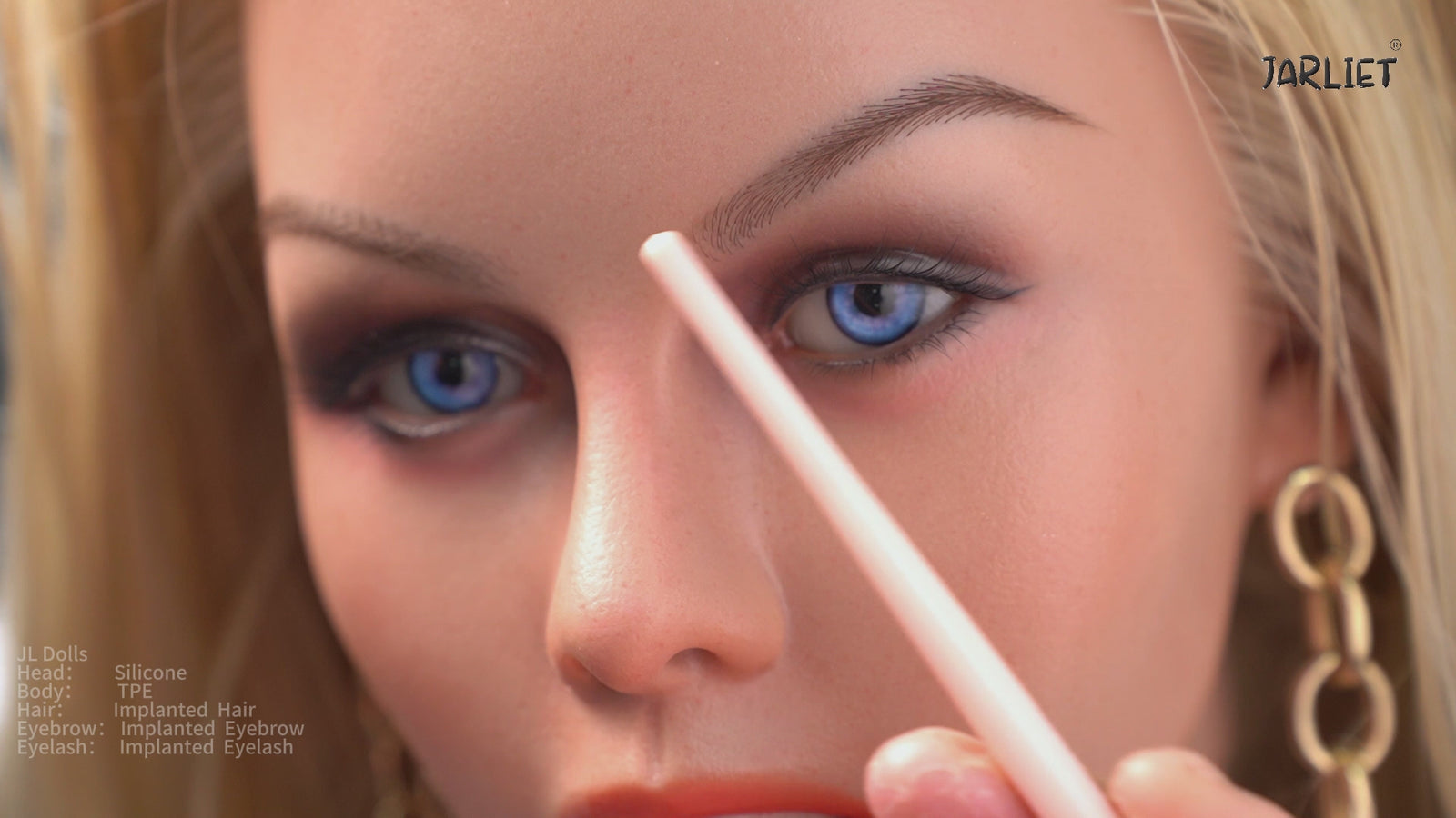 blanca muñeca sexual (Jarliet 148cm E-Cup TPE+Silicona)