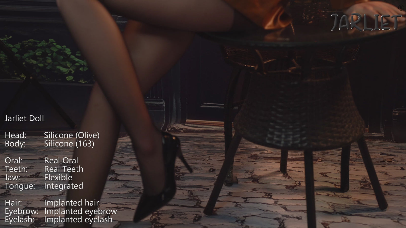 oliva muñeca sexual (Jarliet 163 cm D-Cup de silicona)