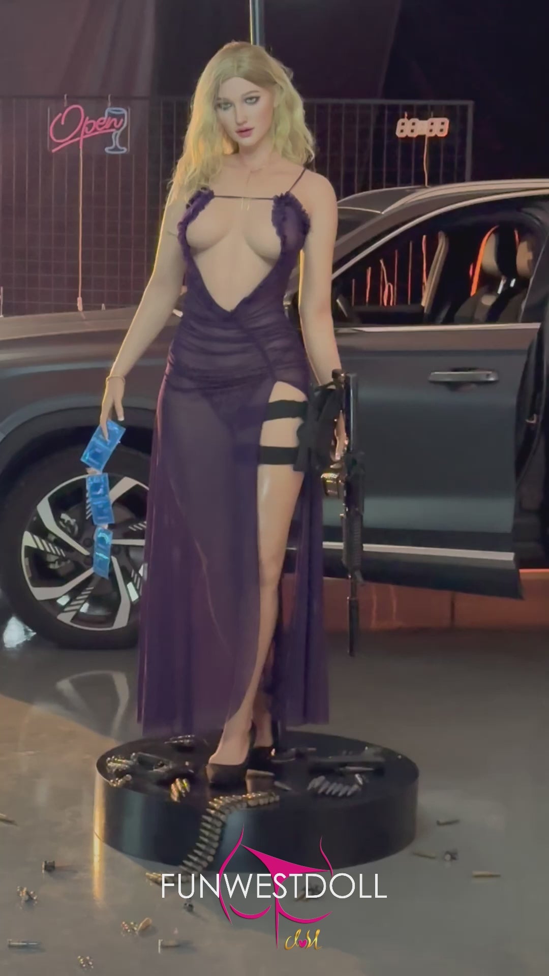 Skylar muñeca sexual (FunWest Doll Copa D de 168 cm #044S RST Silicona)