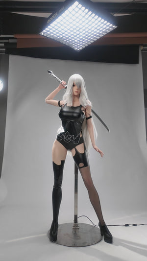 Yorha A2 muñeca sexual (Game Lady 171cm E-CUP No.18-2 Silicona)