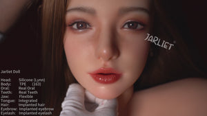 Lynn muñeca sexual (Jarliet Silicona D-Cup de 163 cm)