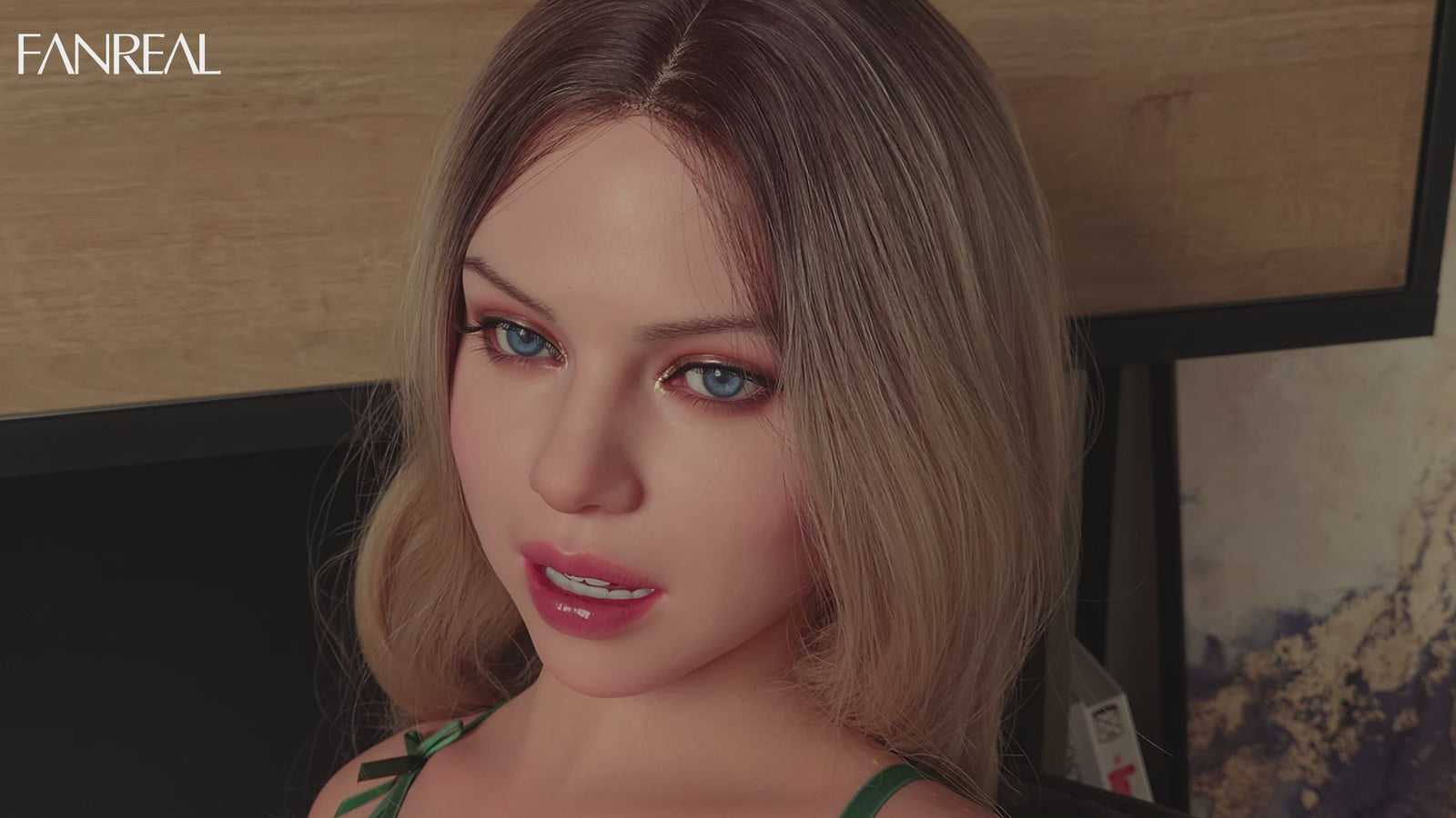 Carlee Torso muñeca sexual (FanReal Doll Copa F de 111 cm. RST silicona)