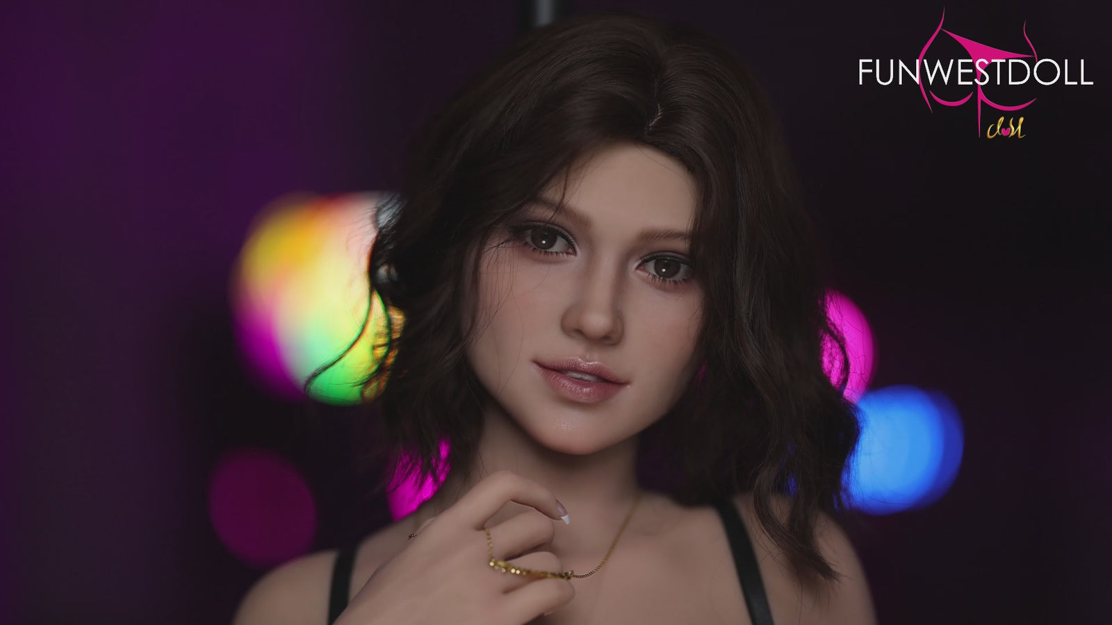 Rosa muñeca sexual (FunWest Doll 162 cm Copa F #043 TPE)