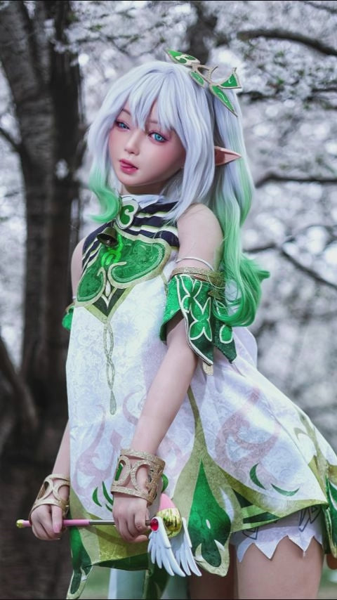 nahida muñeca sexual (XT Doll Copa C de 164 cm #XT-bym20-B Silicona)