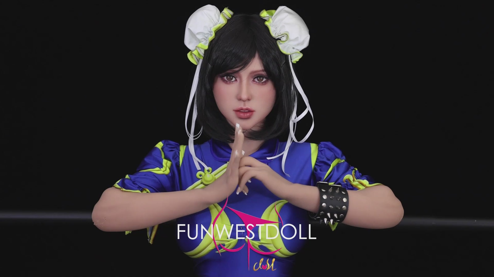 Chun Li muñeca sexual (FunWest Doll 155 cm Copa F #032 TPE)