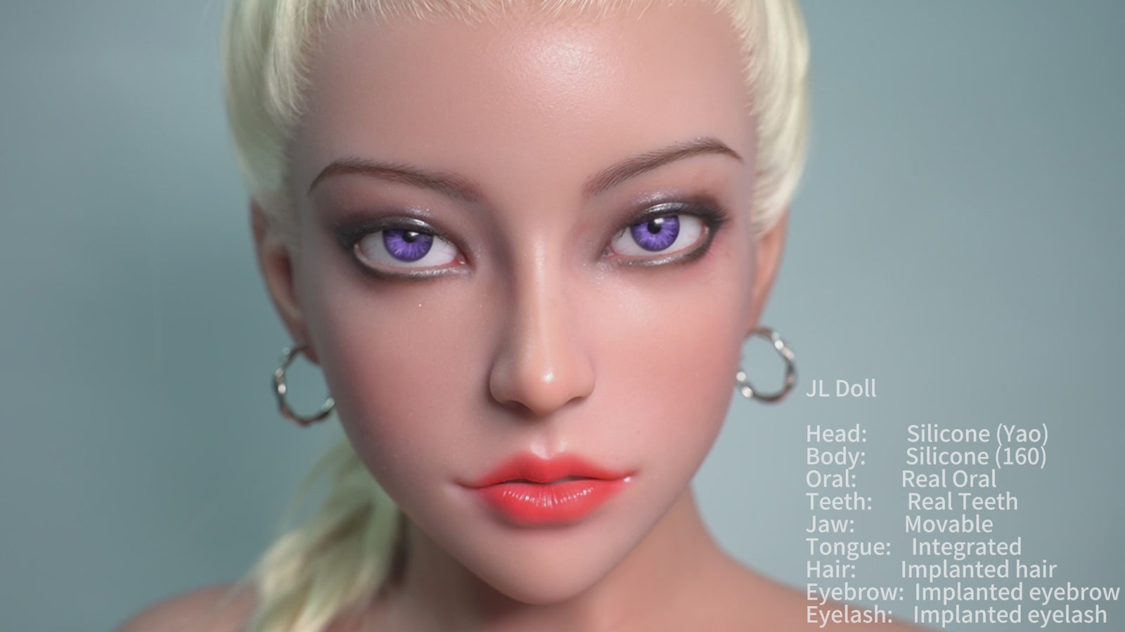 Yao muñeca sexual (Jarliet Copa C de silicona de 160 cm)